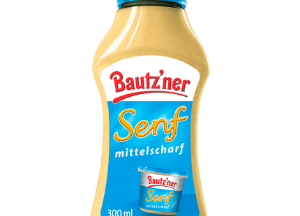 Bautz'ner Senf mittelscharf 300ml