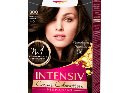 Poly Palette Intensiv-Creme-Coloration 800 Dunkelbraun 115ml