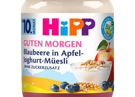 Hipp Bio Blaubeere in Apfel-Joghurt-Müsli 160g