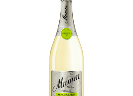 Mumm & Co, Jahrgang Sekt trocken alkoholfrei 0,75l