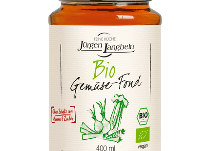 Feine Küche Jürgen Langbein Bio Gemüse-Fond 400ml