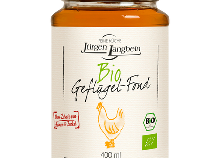 Jürgen Langbein Bio Geflügel-Fond 400ml