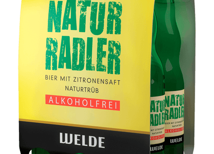 Welde Radler Natur alkoholfrei 6x0,33l