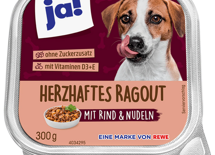 ja! Herzhaftes Ragout mit Rind & Nudeln 300g