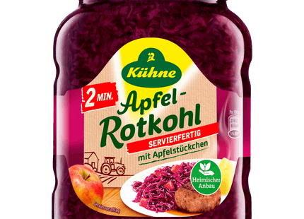 Kühne Fix & Fertig Rotkohl mit Apfelstücken 700g