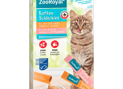 ZooRoyal Katzen-Schleckies 8x15g