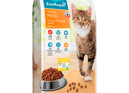 ZooRoyal Vital-Menü Adult Katze 750g