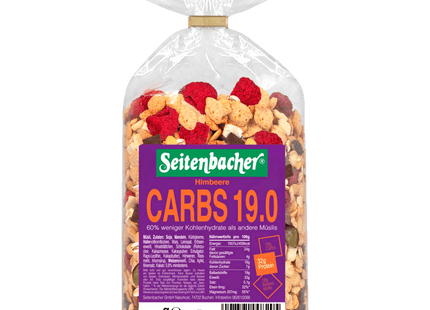 Seitenbacher Müsli Carbs Himbeere 500g