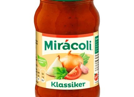 Mirácoli Pasta-Sauce Klassiker 400g