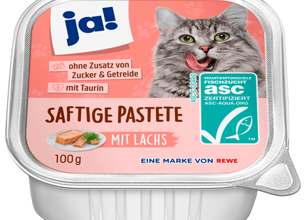 ja! Saftige Pastete mit Lachs 100g