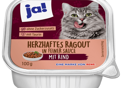 ja! Herzhaftes Ragout Rind 100g