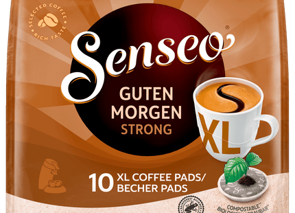 Senseo Kaffeepads Guten Morgen Strong 125g, 10 Pads