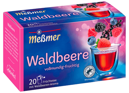 Meßmer Waldbeere 55g, 20 Beutel