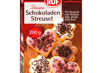 Ruf Schokoladen Streusel 200g