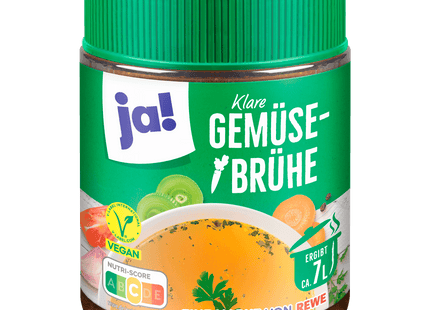 ja! Klare Gemüsebrühe 140g