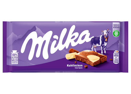 Milka Schokolade Kuhflecken 100g