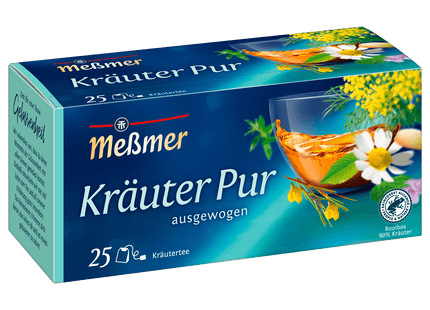 Meßmer Kräuter pur 50g, 25 Beutel