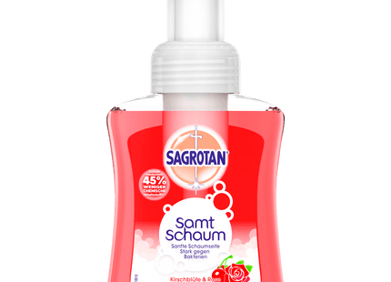 Sagrotan Samt-Schaum Seife Kirschblüte & Rose 250ml