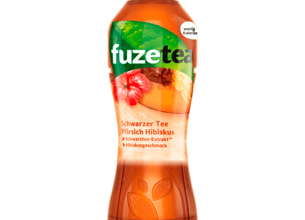 Fuze Tea Schwarzer Tee Pfirsich-Hibiskus 0,4l