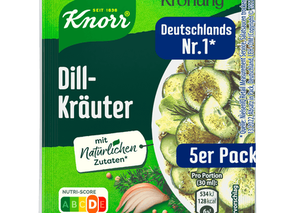 Knorr Salatkrönung Dill Kräuter Dressing 45g