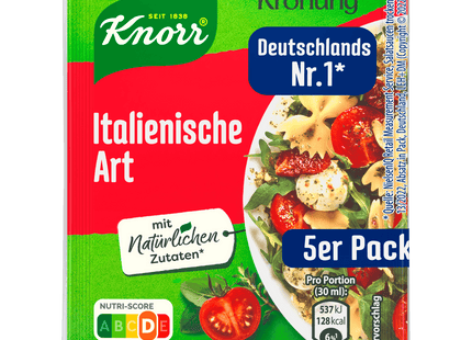 Knorr Salatkrönung Italienische Art 5 Stück, 40g