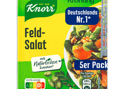 Knorr Salatkrönung Feldsalat 5 Stück