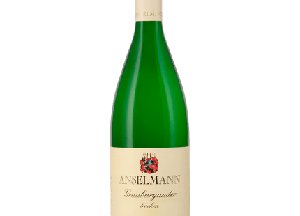 Anselmann Weißwein Grauburgunder Deutscher Qualitätswein trocken 1l