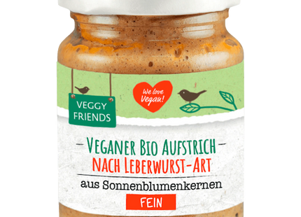 Veggy Friends Bio Feine Vegane Leberwurst 110ml