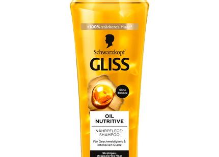 Schwarzkopf Gliss Kur Shampoo Oil Nutritive 250ml