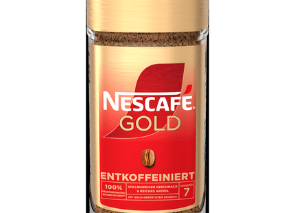 Nescafé Gold Entkoffeiniert Löslicher Kaffee 200g