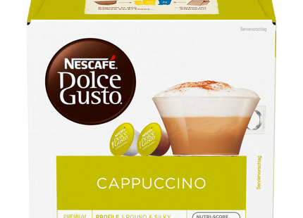 Nescafé Dolce Gusto Cappuccino 186g, 16 Kapseln