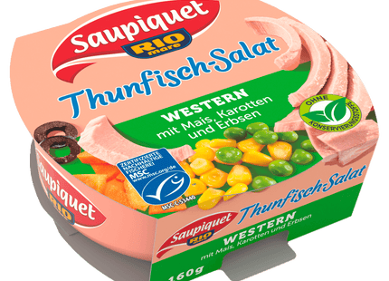 Saupiquet MSC Thunfisch-Salat Western 160g