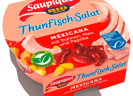 Saupiquet MSC Thunfisch-Salat Mexicana 160g