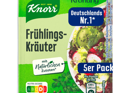 Knorr Salatkrönung Frühlingskräuter 5 Stück