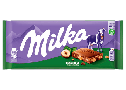 Milka Schokolade Haselnuss 100g