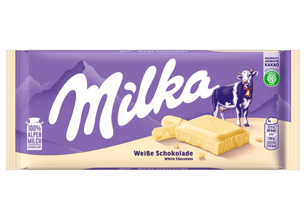 Milka Weiße Schokolade 100g