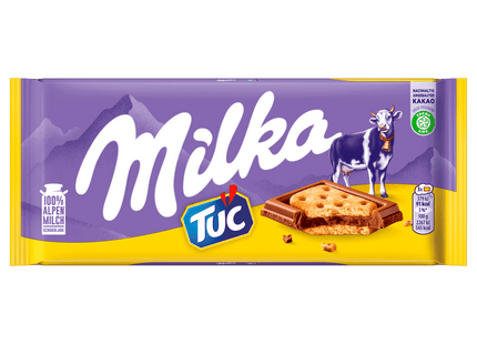 Milka Schokolade mit TUC 87g