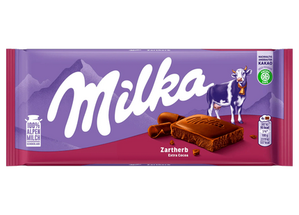 Milka Zartherbe Schokolade 100g