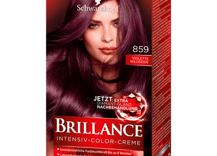 Schwarzkopf Brillance Intensiv-Color-Creme 859 Violette Wildseide 143ml