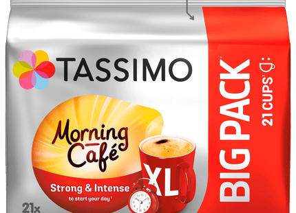 Tassimo Kaffeekapseln Morning Café XL 163,8g, 21 Kapseln