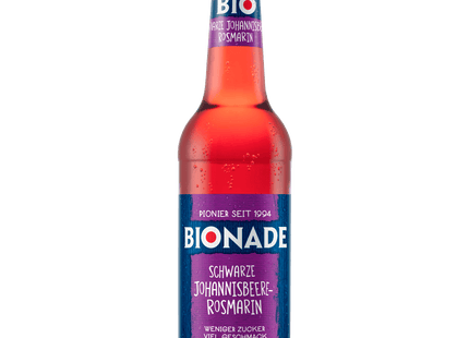 Bionade Bio Schwarze Johanisbeere-Rosmarin 0,33l