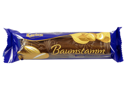 Karina Milchschokolade mit Marzipan Baumstamm 100g