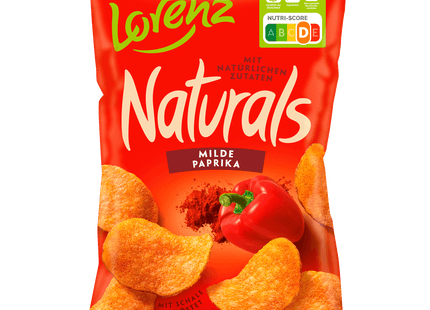 Lorenz Naturals Kartoffelchips Milde Paprika 95g