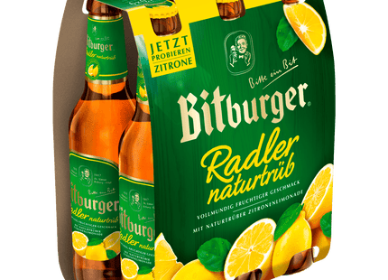 Bitburger Radler naturtrüb 6x0,33l