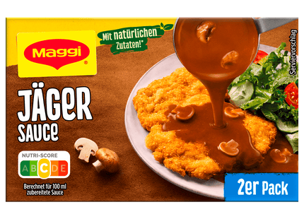 Maggi Jäger Sauce 2er Pack ergibt 2 x 250ml