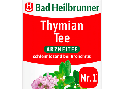 Bad Heilbrunner Arzneitee Thymian Tee 11,2g, 8 Beutel