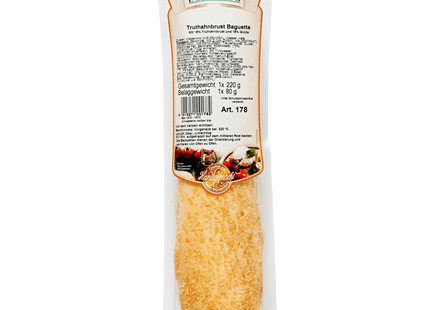 Pizza Lorenzo Truthahnbrust Baguette 220g