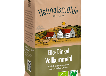 Heimatsmühle Bio Dinkelvollkornmehl 1kg