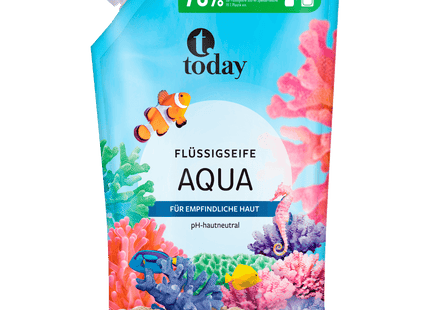 Today Flüssigseife Nachfüllbeutel Aqua 750ml