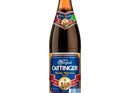 Oettinger Hefeweizen naturtrüb dunkel 0,5l